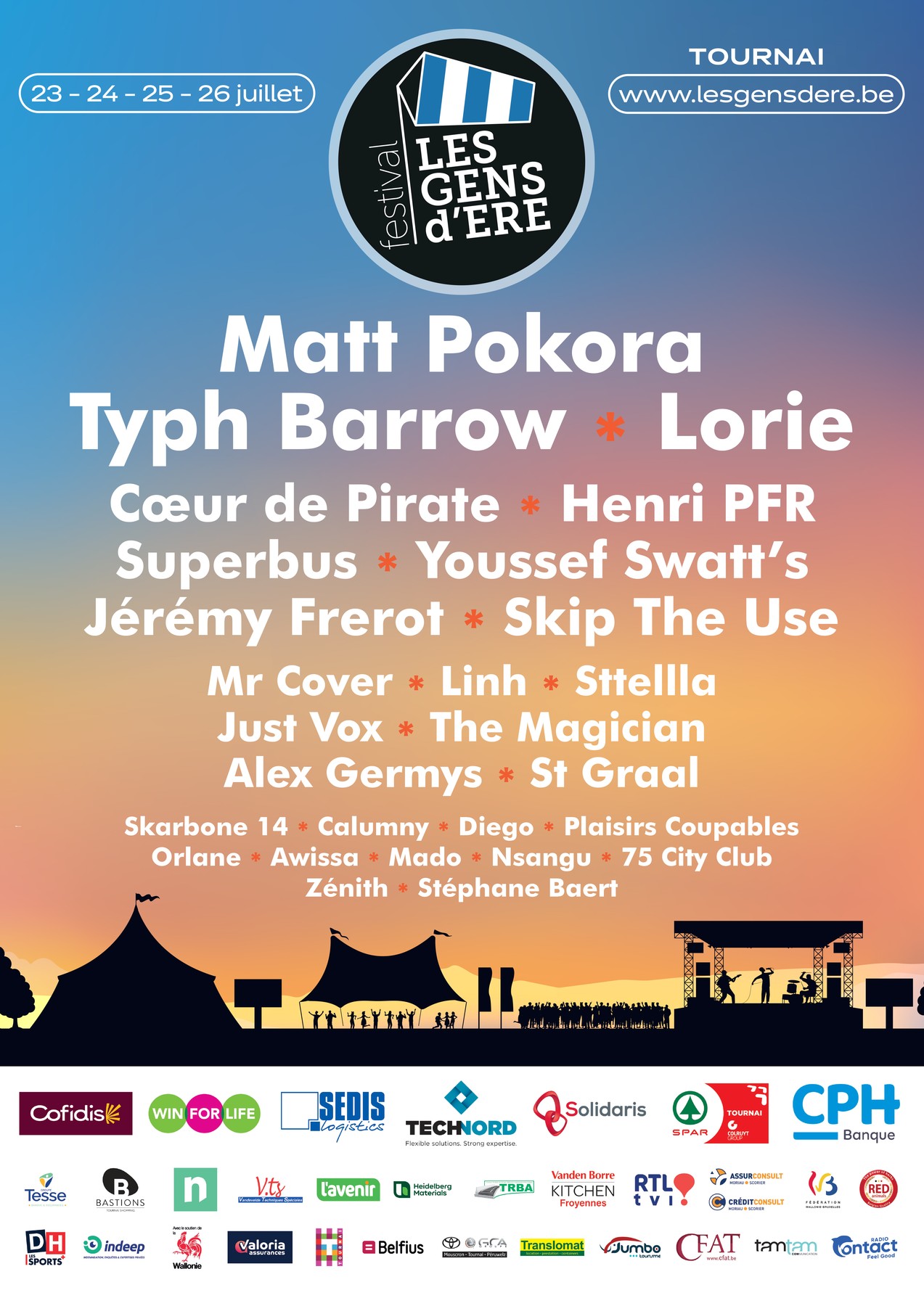 Affiche complète de Festival Les Gens d'Ere
