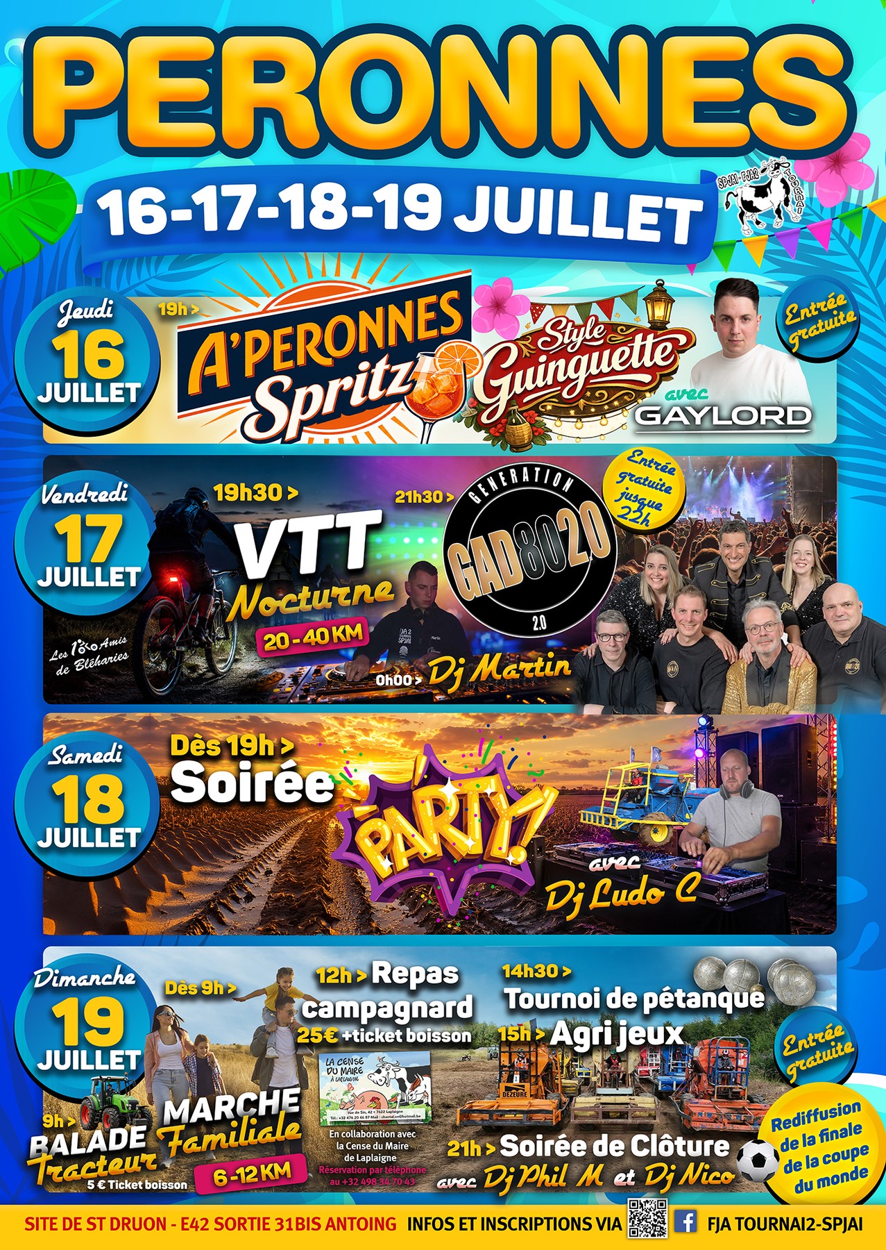 Affiche complète de Peronnes