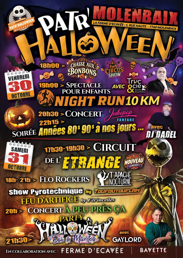 Affiche de Patr'Halloween
