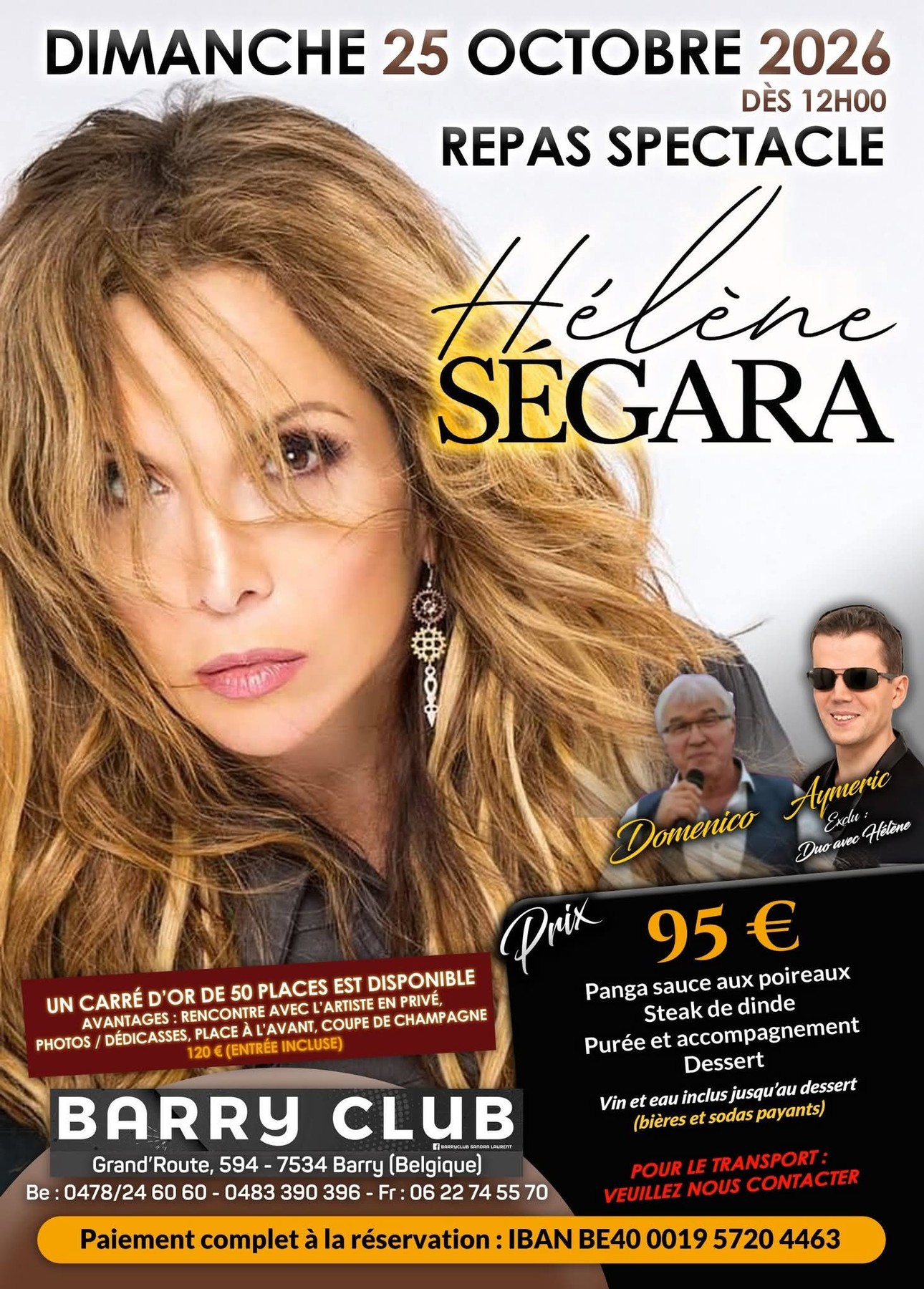Affiche complète de HELENE SEGARA